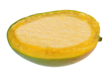 Mangue coupée en deux 
