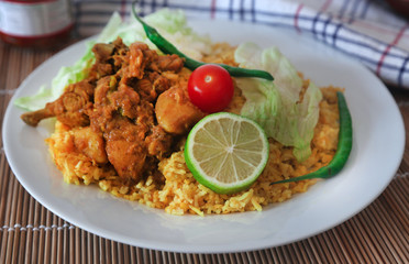 Khichuri made from rice and lentils