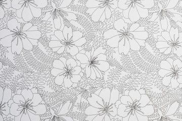 Arrière plan au motif floral