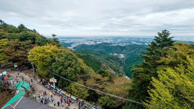 Surrounding Town Of Mount Takao