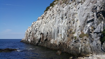 Jons Kapel is an extremely impressive rock formation. A tall, granite cliff located on the west side of the Danish island of Bornholm. Apparently he took his name from the name of monk Jon.