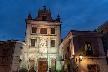 Fototapeta na wymiar Igreja Catedral Castrense, Madrid, Espanha.