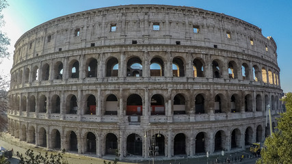 Fototapeta na wymiar Historic Centre of Rome, Italy