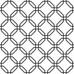 Geometrical octagon pattern