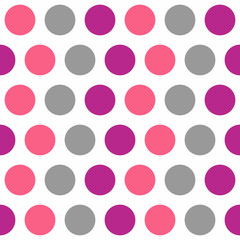 Colorful modern pastel dot seamless pattern