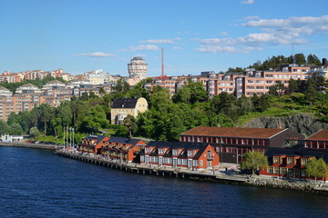 Fototapeta na wymiar stadt stockholm