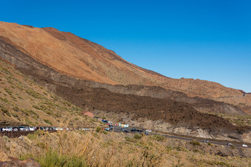 Spectacular landscape with many interesting forms of volcanic activity.