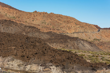 Spectacular landscape with many interesting forms of volcanic activity.