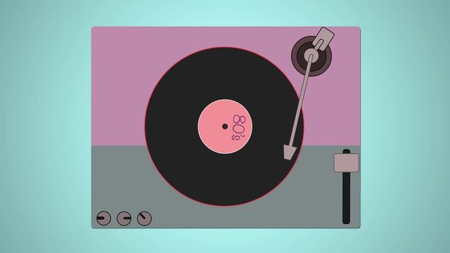 It's time for the 80's - Put the arm turntable on the disco, set the volume on and listen to the 80&rsquo;s music