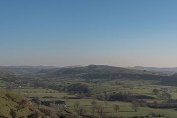 View of the Dove valley from Hitter Hill.