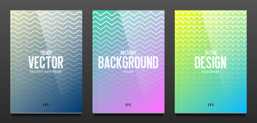 Abstract vector background. Modern cover design. Colorful trendy gradient. Eps10 vector.