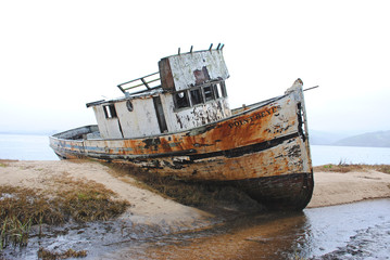 old fishing boat
