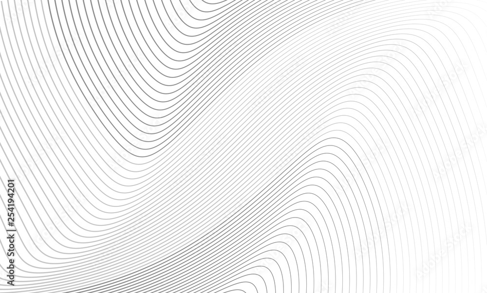 Poster vector illustration of the pattern of the gray lines abstract background. eps10.
