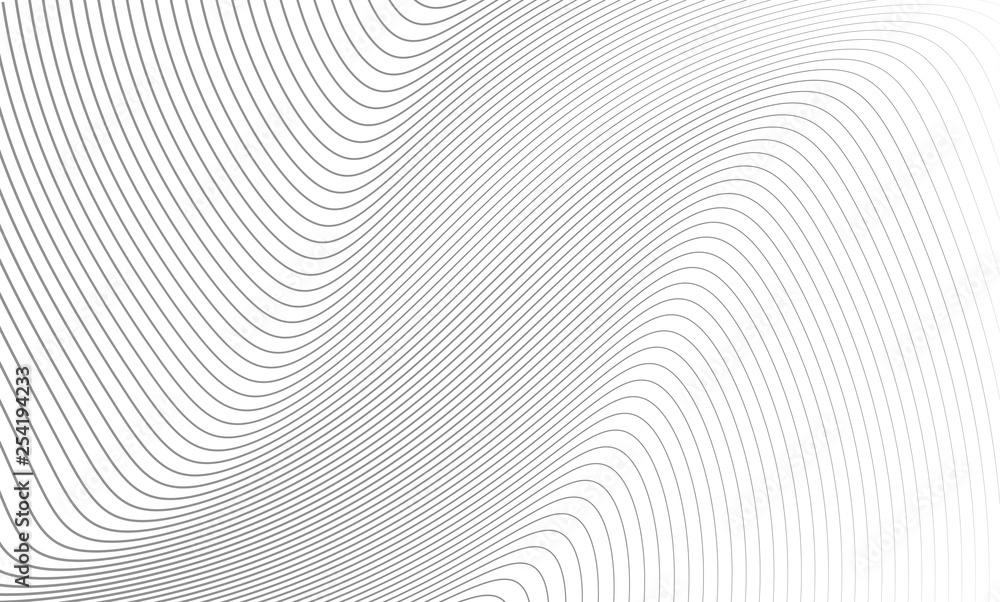 Poster vector illustration of the pattern of the gray lines abstract background. eps10.