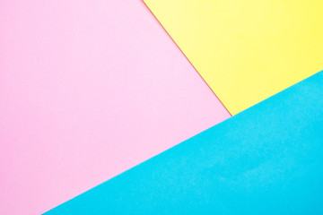 Colored paper Minimal shapes background material design