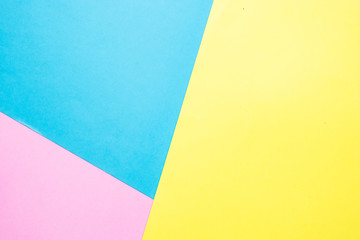 Colored paper Minimal shapes background material design