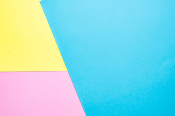 Colored paper Minimal shapes background material design