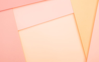 Colored paper Minimal shapes background material design pastel tone