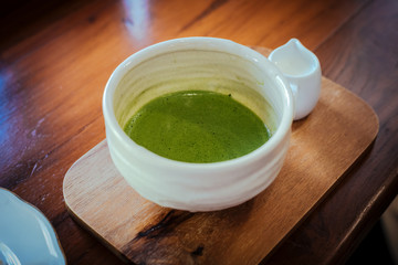 Matcha, Green tea, A favorite drink of japanese