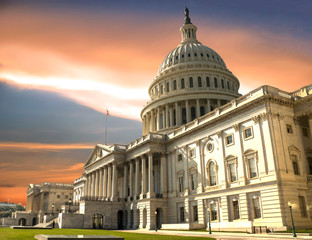 Obraz premium Capitol Building, Washington DC