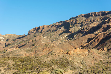 Spectacular landscape with many interesting forms of volcanic activity.