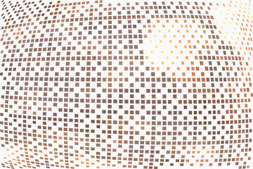 Abstract color halftone pattern
