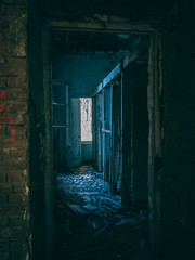 Urbex bleu
