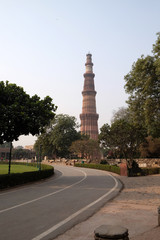 Qutub Minar Tower, Delhi, India 