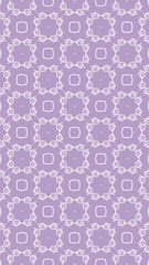 Ornate geometric pattern and abstract colored background