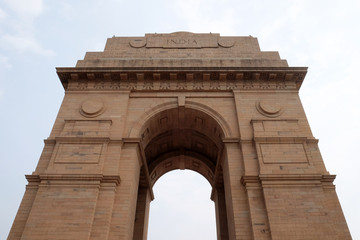 Fototapeta na wymiar The India gate, Delhi, India. The India gate is the national monument of India.