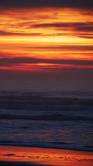 Fototapeta na wymiar Beach sunset