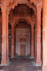 Historical city constructed by Mughal emperor Akbar in Fatehpur Sikri, Uttar Pradesh, India 