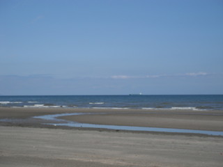 beech, sky, blue, water, scenary, panoramic, beautiful