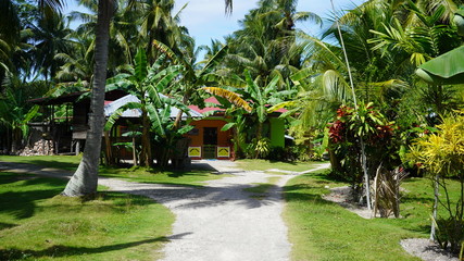 Maison traditionnelle, Cabilao, Philippines