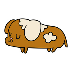cartoon kawaii of a cute dog