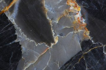 Gold, yellow and white Patterned natural of dark gray marble (Gold Russia) texture background for product design © ImagineDesign