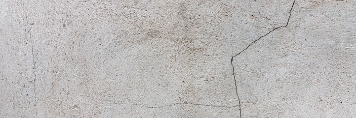 Grungy weathered shabby plastered peeled dirty wall banner background