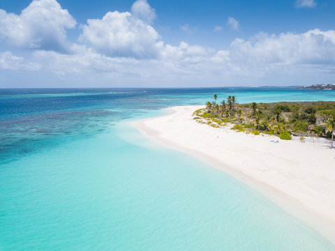 Karibik Strand Clouds Anguilla