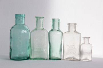 Antique bottles