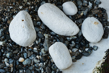 Chalk Rocks at Botany Bay Beach, Kent, UK