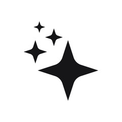 Shine icon, Clean star icon