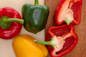 Paprika tree colours