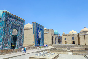 Fototapeta na wymiar Samarkand Shah-i-Zinda 34