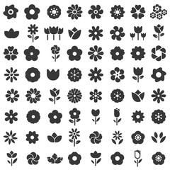 Fototapeta na wymiar flower icon - flower pattern seamless vector illustrator