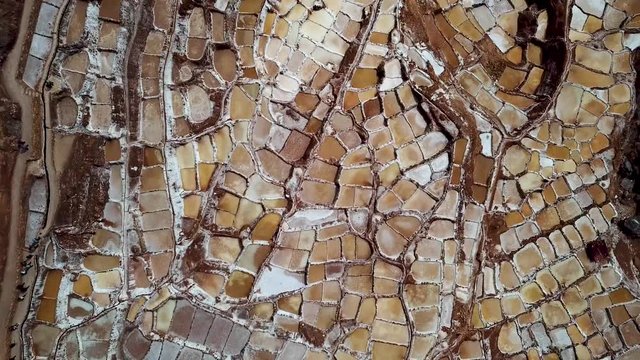 Peru Maras Salt Mines Aerial Drone View 1.mp4