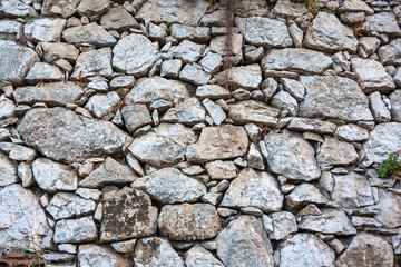 ancient stone wall texture