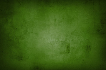 Green concrete wall
