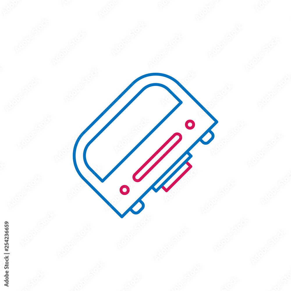 Poster 3d printing, pen icon. element of 3d printing icon. thin line icon for website design and developmen