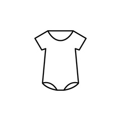 Baby dummy icon. Element of maternity culture. Thin icon for website design and development, app development. Premium icon