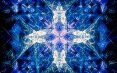 digital generated image in the form of abstract geometric shapes of various shades and colors for use in web design and computer graphics